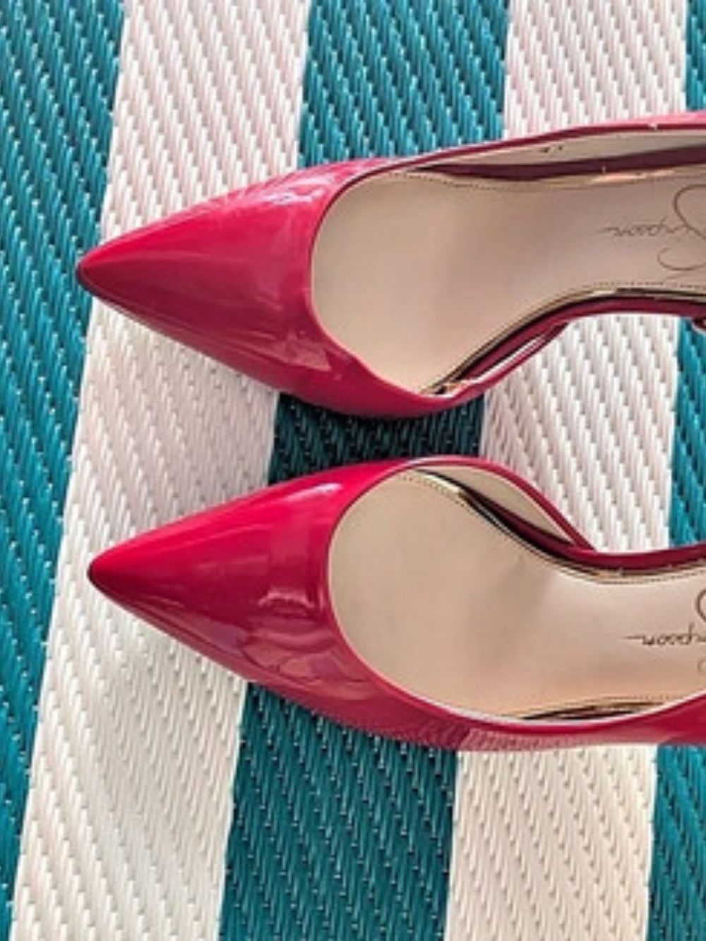 Jessica Simpson Prizma d'Orsay Pump Heels Pink US 8